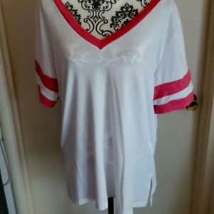 Jersey Style V-Neck Tunic